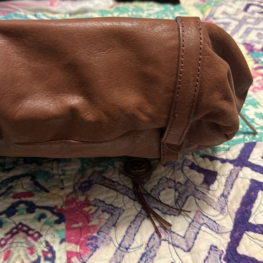 Brown leather bag    - Picture 9 of 14